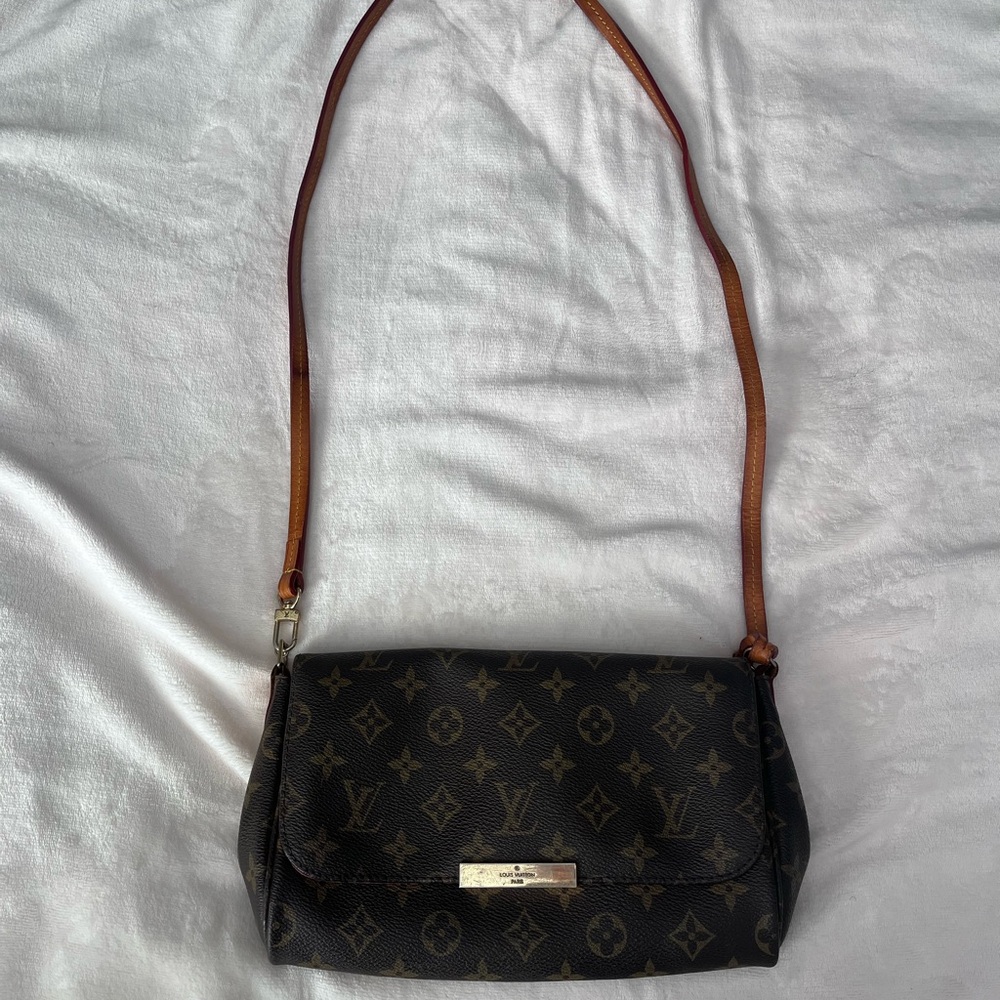 Louis Vuitton Dark Brown Monogram Crossbody Bag